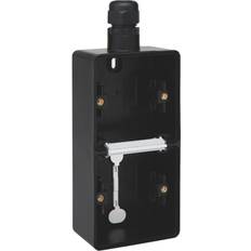 Niko Kabelclips & Fastgøring Niko Underlag 2-modul, 1x M20, IP55, sort