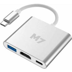 M7 USB-C HDMI dock USB, HDMI, USB-C