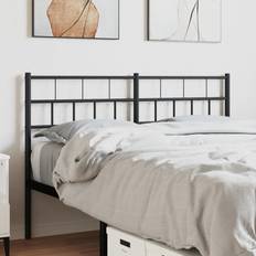 Metal Headboards vidaXL black, 120 Tall Bed Headboard