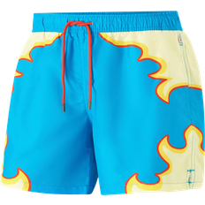 Happy Socks Herre Badetøy Happy Socks Turquoise Bling It Swimshorts