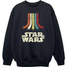 Star Wars Retro Rainbow Sweatshirt Black 12-13