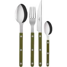 Sabre Shiny Green Fern Cutlery Set 4pcs