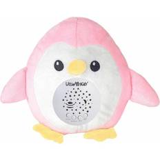 BigBuy Musikal Bamse Projektor Pink Penguin