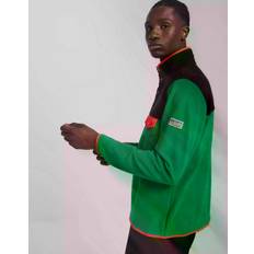 Polo Ralph Lauren Unisex Maglioni Polo Ralph Lauren Color-Blocked Brushed Fleece Pullover - Male Verde