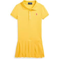 Polo Dresses Polo Ralph Lauren Kids' Pleated Dress, Chrome Yellow