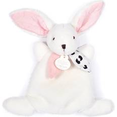 Doudou Et Compagnie Happy Rabbit Gosedjur Pink 17 cm 1