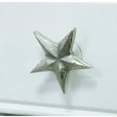 Melody Maison Silver Star Drawer Knob Silver 1pcs