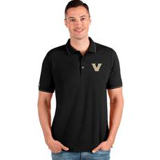 Brown - Sportswear Garment Polo Shirts Antigua Men's Black Vanderbilt Commodores Affluent Polo