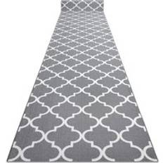 Polyamide Carpets RUGSX Anti-Slip Trellis Runner Grey