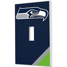 Light Switch Plates Sports Fan Products Keyscaper Seattle Seahawks Diagonal Stripe Single Toggle Light Switch Plate