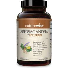 NatureWise Ashwagandha for Stress Adaptation Relief, Calming KSM-66