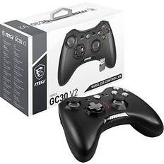 FORCE GC30 V2 Wireless PC Gamepad Controller 2.4 GHz, 600mAh Li-ion Battery, Interchangeable D-Pad Covers, Dual Vibration Motors, USB 2.0