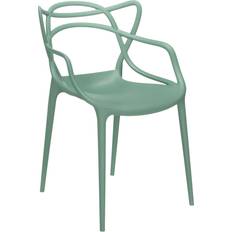 Acrylique Meubles Kartell Armlehnstühle Masters 2 Stück Fauteuil