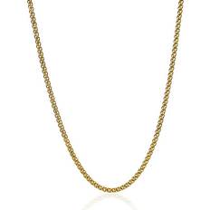 Blomdahl Halsband Blomdahl Silvery Coating Grand Curb Link