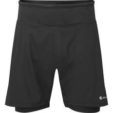 Montane Herren Bekleidung Montane Slipstream Twin Skin Shorts - Schwarz