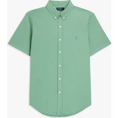 Polo Ralph Lauren Linen Clothing Polo Ralph Lauren Cotton-Poplin Shirt Green