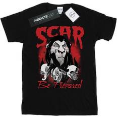 Fabric T-shirts Disney The Lion King Scar Be Prepared T-Shirt Black