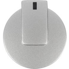 Silver Inbyggnadshällar AEG Gaskochfeld-Einstellknopf, silberfarben 3550379121