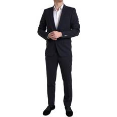 Dolce & Gabbana Suits Dolce & Gabbana Blue Piece Single Breasted MARTINI Suit IT52