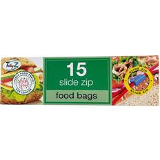 Pack of 15 Food Bags Ziplock Bag 15pcs