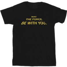 Vêtements Star Wars May The Force Opening Crawls T-Shirt Black