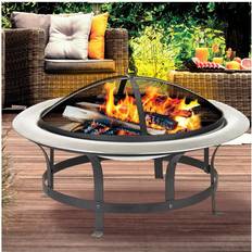 Vivo Stainless Steel Acapulco Fire Pit Bowl