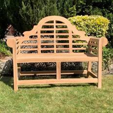 Minster Stylish Living Lutyen Wood Garden Bench