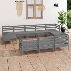 Garden & Outdoor Furniture vidaXL Solid Pinewood Garden Lounge