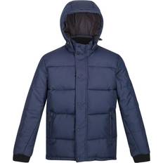 Clothing Regatta Mens Farren Lightweight Puffer Jacket Navy