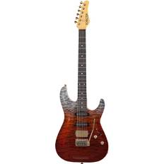 Musikinstrument Schecter California Classic Bengal Fade