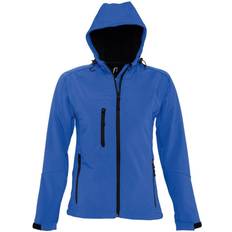 Blouson coquille - Unisexe Vestes Sol's Replay Hooded Shell Jacket Breathable, Windproof And Water Resistant Blue