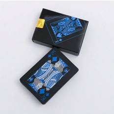 Black Playing Poker Cards Waterproof PVC Playing Cards With Box For Party, Game, Cardistry, Magic Trick