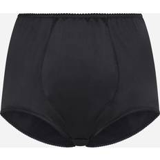 Dolce & Gabbana Vrouw Onderbroeken Dolce & Gabbana Guaina Woman Underwear Black Silk