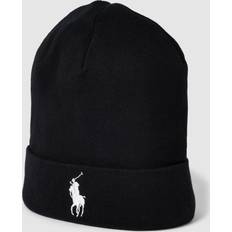 Polo Ralph Lauren Men Beanies Polo Ralph Lauren Cold Weather Hat - Black