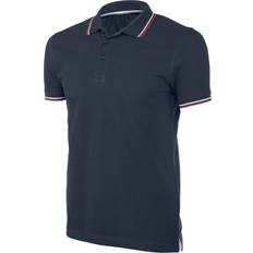 Kariban Mens Contrast Short Sleeve Polo Shirt Navy