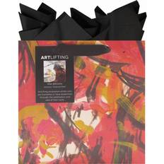 Carte da regalo Lang Oriental Red Medium Square Gift Bag