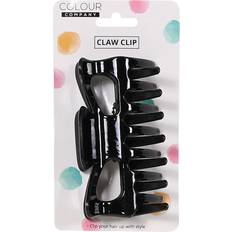 Black Hair Clips Colour Claw Clip - Black