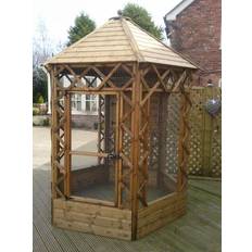 Buttercup Outdoor Bird Cage Hexagonal Victorian Aviary