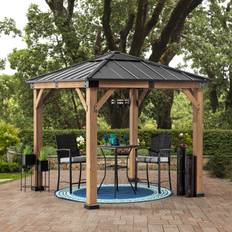 Sunjoy Cedar wood Gazebo RAPI