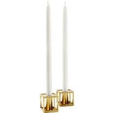 Kubus guld Audo Copenhagen Kubus Micro Gold Plated Lysestage 3.5cm 2stk