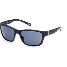 Polarized 91V Solbriller - Matte Dark Blue