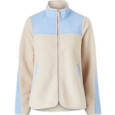 Röhnisch Donna Giubbotti Röhnisch Phoebe Blocked Pile Jacket Skyway Female - Blanco