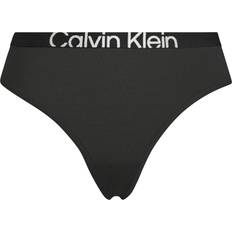 Barato Calvin Klein Bragas Calvin Klein Tanga Future Shift CTN - Black/Yellow