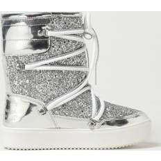 Chiara Ferragni Skor Chiara Ferragni Flat Ankle Boots Woman colour Silver Silver