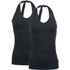 5XL Toppe RED by EMP RED by EMP Halternecks Double-Pack Halterneck Tops till Damer sort