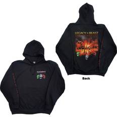 Iron Maiden Tröjor Iron Maiden Iron Maiden: Unisex Pullover Hoodie/Nights Of The Dead Back & Sleeve Print Medium