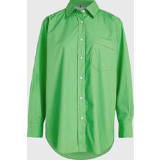 Tommy Hilfiger Skjorter Tommy Hilfiger 1985 Collection Oversized Poplin Shirt Spring Lime