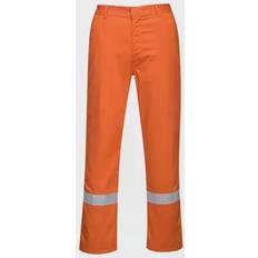 Work Clothes Portwest Biz Weld Iona Trousers Orange 31"