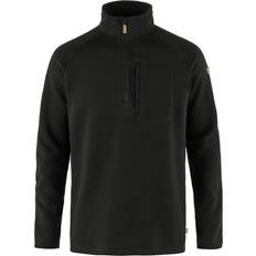 Fjällräven Mens Övik Fleece Half Zip Svart BLACK/550 XX-large