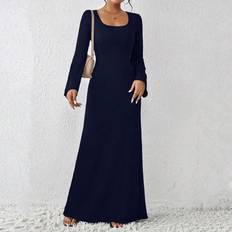 Lang - Lange Kleider Shein Elegant Extra Long Women'S Maxi Dress